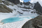 Sidelenhütte 2708 m con il suo laghetto