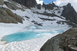 Sidelenhütte 2708 m con il suo laghetto