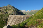 Partenza dalla diga del Lago di Lucendro 2078 m