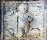 Wirrwitz/Wierbice Grabplatte Hans Reibnitz 1579 (Unwürde-Grosselter)