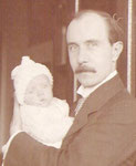 Wolf v.Unwerth mit Tochter Sigrid 1914
