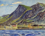 CUNO AMIET, Ansicht von Lugano, CHF 10'800, November 2009