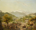 WOLFGANG ADAM TÖPFFER, Landschaft mit Mont Blanc, CHF 63'820, November 2007