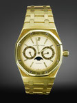  Herrenarmbanduhr der Marke AUDEMARS PIGUET "Royal Oak", 18K GG, CHF 19'800, June 2013