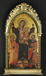 ROSSELLO DI JACOPO FRANCHI, Thronende Madonna mit Kind im Beisein der Heiligen Ansanus und Julianus, CHF 383'000, November 2011 