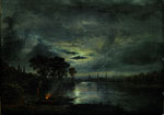 JOHAN CHRISTIAN CLAUSEN DAHL, Dresden im Mondlicht, CHF 916'100, Juni 2008