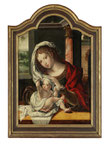 Frühe Kopie nach JAN GOSSAERT genannt MABUSE, Maria mit Kind, CHF 21'600, Juni 2015