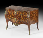 Kommode "A Fleurs", Pierre Roussel (1723-1782), Louis XV., Frankreich, um 1750, CHF 48'000, November 2011 