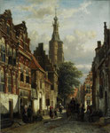 CORNELIS SPRINGER, "Vue vers le tour...", CHF 266'300, November 2004