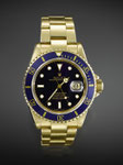 Herrenarmbanduhr, ROLEX "Submariner", 18K GG, CHF 14'400, Juni 2012