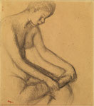 EDGAR DEGAS, Danseuse assise, CHF 42'000, June 2014