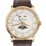 Herrenarmbanduhr der Marke BLANCPAIN "Villeret Demi-Savonette", 18K Roségold, CHF 18'000, June 2015