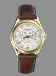 Herrenarmbanduhr der Marke PATEK PHILIPPE "Annual Calendar", 18K GG, CHF 19'200, November 2013