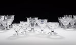 Lot von Baccarat-Gläsern, Frankreich, 20. Jh., CHF 7'200, June 2009