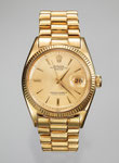 Herrenarmbanduhr der Marke ROLEX " Oyster Perpetual Datejust", 18K GG, CHF 9'360, June 2014