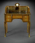 Bureau rognon im Louis-XV.-Stil, bezeichnet F. Lincke, Paris, um 1900, CHF 22'520, November 2008