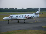 Die letzte Saab 2000 von "Dau Air"  in Paderborn