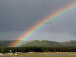 Regenbogen Flugplatz Oerlinghausen