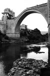 Pont reconstruit de Mostar, Bosnie, 2011