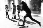 Adolescents, Place Jean Jaurès, Saint-Etienne, 2012