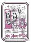 Eighteen / Body - Astroturf Live - DD Snakes! Guillotines! Electric Chairs! Book Promo Card - Back