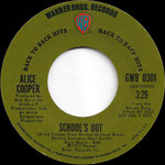 School's Out / Elected - USA - back to back Hits - Green label - A