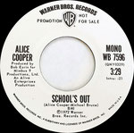 School's Out / Gutter Cat - USA  - Version 1 - Promo - A