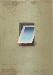 Fenster, 2018, Linol-Handdruck, 21 x 14,8 cm  (7/49)