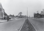 The finished bridge 18 March 1941, with Stockfield Hall on the right (Birmingham Libraries)