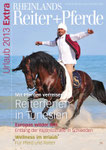 Cover Foto Lassad Ben Yagoub mit Bruce von Reiterferien Haschgalull auf dem neuen Cover von Rheinlands Reiter und Pferde. Gratulation Lassad !