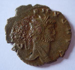 Rome, 267-268, 2éme officine, 2.90 g, Avers: GALLIENVS AVG