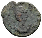 antoninien, Rome, 2,81 g. monnaie très courante mais frappée avec des coins défectueux.