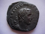 Sesterce, Rome, 254, 15.79 g, avers: IMP C P LIC GALLIENVS AVG, buste cuirassé lauré à droite