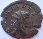 Antoninien, Siscia, 262-266,  A/ GALLIENVS AVG