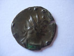 antoninien, 261-262, Rome 2.12 g, 6e off, Avers: GALLIENVS AVG buste cuir radié à droite