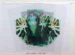 Heide Weidele, "aus dem Seerosen-Album", 2010, Fotocollagen auf Filmfolie, Acrylglas, 33,0 x 24,7 cm, 450,00 EUR, Nichtmitgl. 600,00 EUR