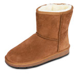 Damen Lammfell-Boots Camel Heitmann Felle