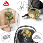 Activity-Würfel Chamäleon von Fen an Babyschale & Kinderwagen