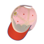 Basecap Kinder - Katze, Rosa - Innenansicht - LÄSSIG