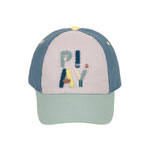 Basecap Kinder - Play, Grün Blau - LÄSSIG