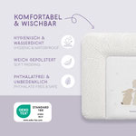 Detailbeschreibung Wickelauflage Hip Hop Bunny Träumeland