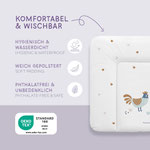 Detailbeschreibung Wickelauflage Kikeriki von Träumeland