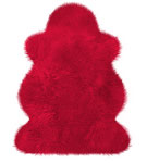 Australisches Lammfell Rot Heitmann
