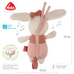 Mini-Spieluhr Hase aus der Fehn Natur 3.0 Kollektion Detailaufnahmen