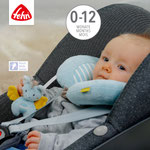 Kind in Babyschale mit nackenstütze Fledermaus von Fehn