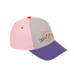 Basecap Kinder - Katze, Rosa Seitenansicht - LÄSSIG