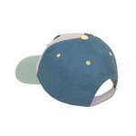 Basecap Kinder - Play, Grün Blau- Ansicht von oben - LÄSSIG