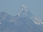16-fach optisch und 4-fach Digitalzoom holen das Matterhorn heran