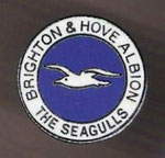 Brighton & Hove Albion  *brooch*