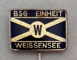 BSG Einheit (Weissensee - Berlin) Berlin  *stick pin*